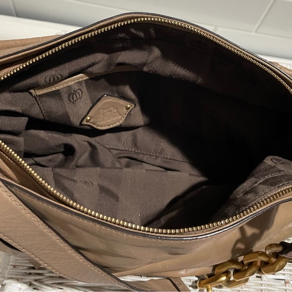 Vintage Tan Leather Juicy Couture purse - Picture 8 of 12